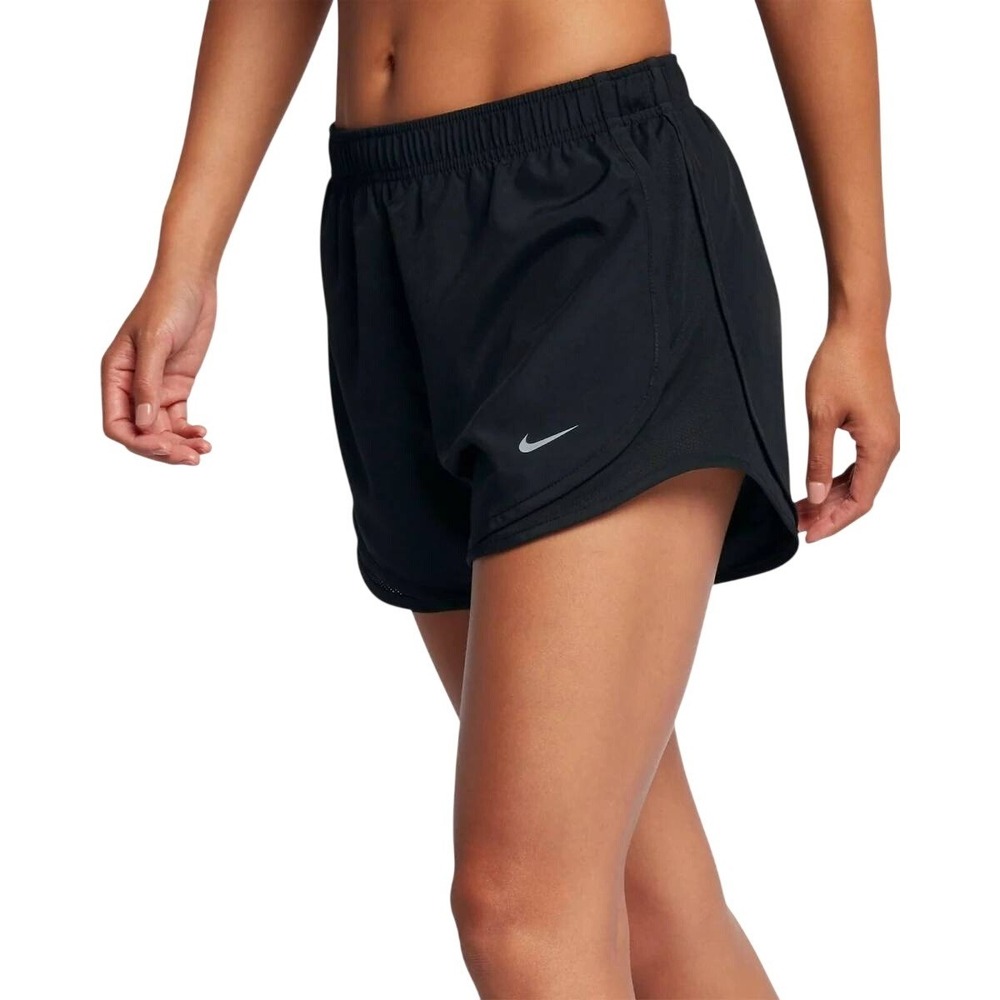Nike Dri-FIT 10/10 Tempo Running Shorts w/ Liner Black Womens Small 831558-014